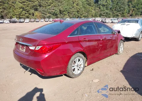 2014 Hyundai Sonata Gls z USA, uszkodzony, nr VIN 5NPEB4AC1EH841433
